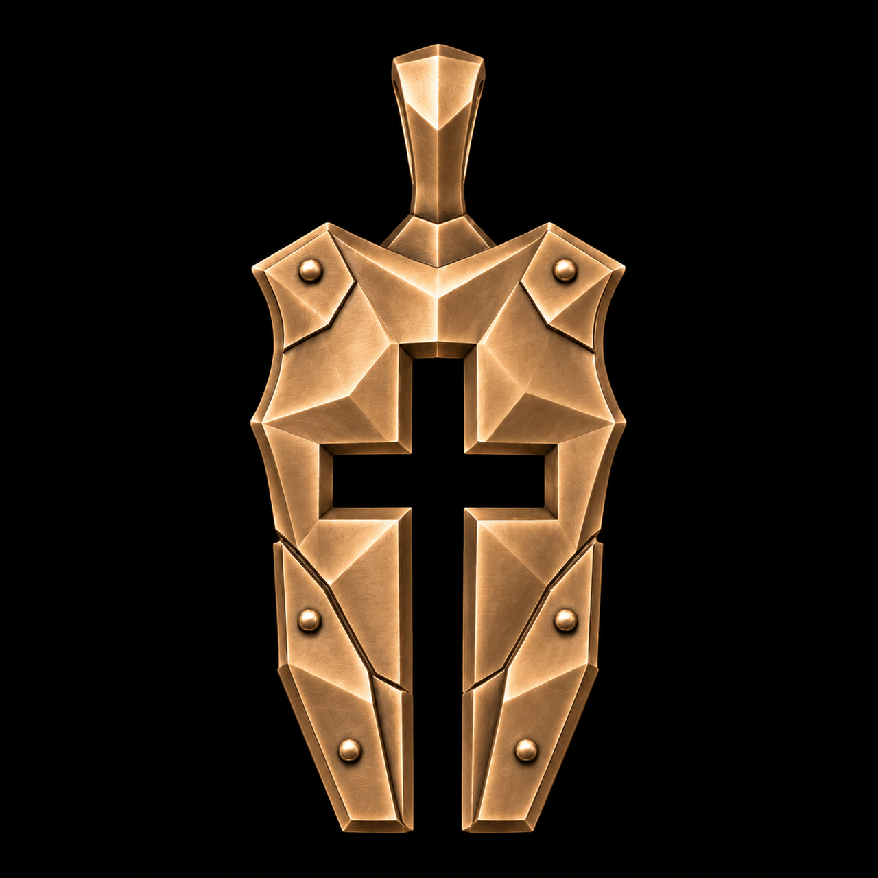 Cross in Breastplate