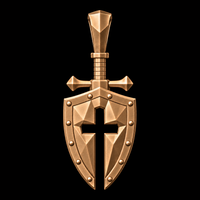 Cross in Shield