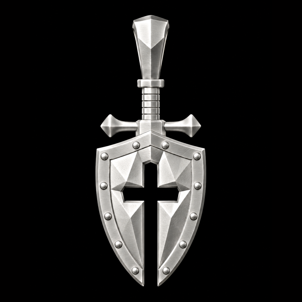 Cross in Shield