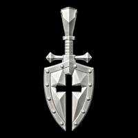 Cross in Shield